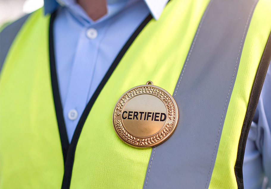 Certified badge aspect Certified badge aspect